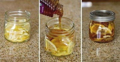 Средство от кашля – мед с лимоном